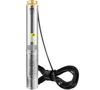Pompe à Eau pour Puits Profond - VEVOR - 750 W - 105 L/min - 62 m