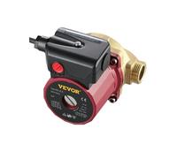 SucceBuy Pompe de Surpression Silencieux Pompe à Eau Surpresseur Domestique avec Débit Maximal 50L/min Hauteur 6m Boîtier de Pompe en Fonte Tête de Pompe en Laiton pour Faciliter la Circulation d'Eau