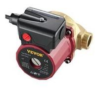 VEVOR Pompe de circulation d'eau silencieuse SucceBuy – 50 L/min, 6 m, corps fonte, tête en laiton
