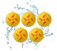 Pompe à eau réutilisable : remplissage rapide avec de l'eau en silicone colorée | beaucoup de 5 boules d'éclaboussures pour l'été, jeux amusants pour les filles en plein air, activités d'été