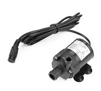 Pompe à Eau Sans Balais 12V DC Mini Pompe de Circulation 580L/H à Faible Bruit pour Aquarium Fontaines et Systèmes d'Eau Compacte et Économique en Énergie