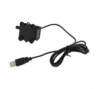 Pompe à eau sans balais USB DC 5 V 300L/H Hauteur de refoulement max. Silencieuse < 37 dB Pompe submersible IP68 réglable avec filtre pour aquarium étang jardin fontaine refroidissement eau système de