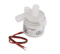 Pompe à Eau sans Brosse, Mini Pompe à Eau 12V DC de Qualité alimentaire 1-3 M3/h 6W pour Aquarium, Système Solaire, Système de Circulation de l'Eau