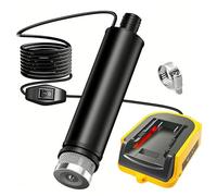 Pompe à eau sans fil compatible avec batterie Dewalt 18V/20V, 30 L/min, câble de 4,2 m, hauteur max 16FT (4,9m), pour jardin piscine spa bassin puisard camping drainage (sans batterie)