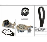 Pompe à Eau + Set Sangles de Distribution pour Dacia Nissan Renault Clio Kangoo