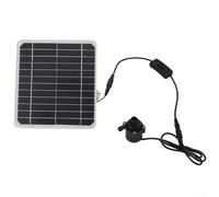 Pompe à eau solaire 30 W avec support et interrupteur pour une irrigation efficace du jardin et de l'étang