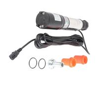 Pompe à Eau Solaire DC 12V Moteur en Fil de Cuivre Ascenseur élevé Haut Débit DC Pompe de Puits Profond Pompe Submersible DC en Acier Inoxydable 180W 3500r / Min Pompe D'irrigation Agricole