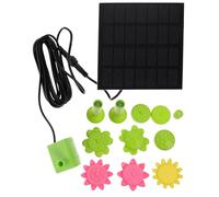 Pompe à Eau Solaire Fontaine Extérieure Décorative en Plastique
