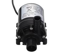 Pompe à Eau Solaire Immergée Dc24v 38w, Plastique Noir | Débit 850 L/h, Technologie Bruit, Fonctionnement Fluide, pour Chauffe-eau et Lave-vaisselle