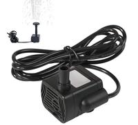 Pompe à eau solaire mini pompe de fontaine solaire calme avec une ligne de 1, 5 m pour l'eau Caractéristique du jardin à distance pulvérisation l'étang flottante 1, 5 m pour 'aquarium sans panne