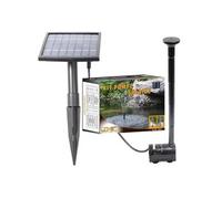 Linxor Pompe à eau solaire pour fontaine, bassin ou jardin avec câble de 5 m