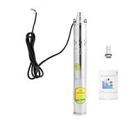 Pompe à eau solaire, puissance de 370W, hauteur maximale de 65m, débit de 1.8/h, 24V, EU