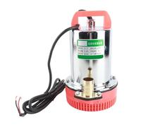 Pompe à eau submersible 12 V, moteur en cuivre à haute efficacité, pompe d'irrigation de puits profond pour l'irrigation des terres agricoles, jardin, verdissement, drainage