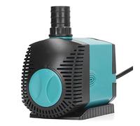 Pompe à Eau Submersible 2500L/H, ABS 50W Conversion de Fréquence Pratique Fonctionnement Fiable Faible Consommation d'énergie Stable Pompe Submersible Robuste pour Aquariums (Prise UE 220-240V)