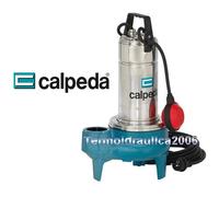 Pompe à Eau Submersible CALPEDA GQSM Eaux Charges GQS50-8m 0,55kW 0,75Hp 230V