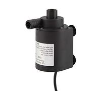 Pompe à Eau Submersible, Pompe à Eau Submersible Solaire sans Balais DC 6-24v à Faible Bruit pour Aquarium Rocaille Fontaine d'eau Courante Circulation d'eau Refroidissement par Eau