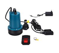 Pompe à eau submersible sans fil, 1003 GPH, batterie 2,0 Ah, autonomie 1 heure