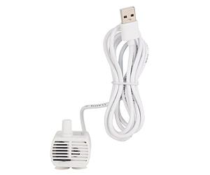 Pompe à Eau Submersible USB Mini, Pompe d’Aquarium Compacte 200L / H, Silencieuse et Économe - Compatible Chargeur Mobile, Usage pour Aquarium et Distributeur d’Eau