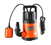 VEVOR Pompe à eau submersible utilitaire, 400 W, pompe de puisard, 9500 L/H, hauteur de refoulement max. 7,9 m, câble d'alimentation de 3 m pour drainer l'eau de la piscine, du jardin, du sous-sol