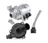Pompe à eau supplémentaire Pour BMW E81 E87 E90 E91 Pour X1 Pour X3 | Pour X5 E60 E61 pour Z4 325i 330i 525i 530i 630i 730i 11517586925 pompe à eau électrique + Kit Thermostat