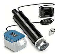 Pompe à Eau Sur Batterie Portable 120w 12v, Mini Pompe Submersible électrique Sans Fil Pour Jardin, Piscine, Aquarium, Cave Inondée - Compatible Avec Batteries 18v (Sans Batterie)