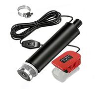 Pompe à Eau Sur Batterie pour Einhell 18V Power X-Change, (Piles non incluses)Portable Pompe Submersible DéBit 30 L/Min Hauteur 15 FT / 4,5 M 120 W Convient pour Les Piscines Les Jardins et Les éTangs