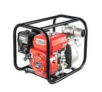 Pompe à Eau Thermique 4 Temps Motopompe 7.5HP Pompe De Jardin Essence 3600rpm Hauteur D'aspiration 8m,Pour L'lrrigation Des Terres Agricoles, Jardin