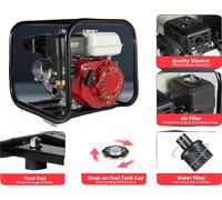 Pompe à eau, Transfert d'eau efficace, 6,5 CV 4 temps 210CC