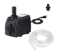 Pompe à eau très silencieuse, pompe submersible, 600 l/h (160 GPH, 10 W), pour étangs, poissons, tortues, créatures aquatiques, aquariums, piscines, statues, jardins de roches, artisanat fluide,