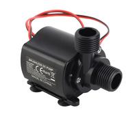 Pompe à eau Ultra-silencieuse DC12V pompe Submersible étanche sans brosse pour étang d'aquarium 600L/H 7.5W ascenseur 9.84ft avec crépine (Tapez 3)
