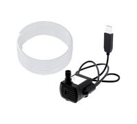 Pompe à eau USB, submersion silencieuse sans, Water pipe 5 meters | Fountain Hydroponics USB Water Pumping