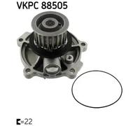 Pompe à eau VKPC 88505 SKF pour CHRYSLER LTI