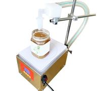 Pompe à engrenages de machine de remplissage de miel de pâte commerciale pesant le type remplisseur automatique liquide visqueux 3kg 5kg Pour huile/jus(304 SS pump 5kg)