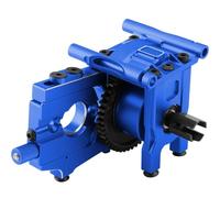 Pompe à engrenages haute pression Ensemble de différentiel central 46 dents, support moteur pour RC 1/7 ARRMA 6S MOJAVE 1/8 6S TYPHON KRATON(Blue)