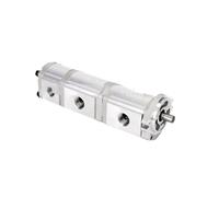Pompe à engrenages hydraulique en aluminium moulé, rotation gauche/droite, HGP-333A, débit d'huile haute pression 6-30 ml/tr