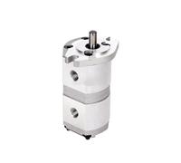 Pompe à engrenages hydraulique HGP-11A petite pompe à engrenages tandem hydraulique double(HGP11AF52R)