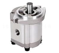 Pompe à engrenages hydraulique HGP-3A haute pression simple avec vanne de régulation manuelle(HGP-3A-F14R)