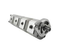 Pompe à engrenages hydraulique quadruple quatre pompe à huile haute pression(HGP-3333A-F28-6-6-6R)