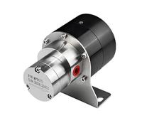 Pompe à engrenages miniature avec compteur, pompe de refroidissement et de circulation d'eau, moteur sans balais 150 W CC 24 V.