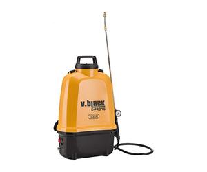 Pompe à épaule électrique V.Black E-Pro 16 L volpi Pompe Pulverisateur Electrique batterie au lithium