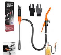 Pompe à Essence électrique à Piles, Fuel Transfer Pump, Pompe de Transfert de Liquide à Piles par batterie, pompes à piles avec buse d'arrêt rapide, pour essence, diesel, huile, gaz, eau, aquarium