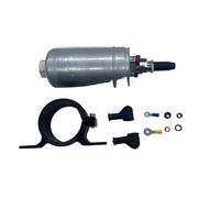 Pompe à essence électrique Convient pour Bosch 044 0580254044 300 LPH Pompe à carburant externe universelle en ligne Convient pour AEM 50-1005 Support de montage 60 mm Pompe Diesel