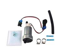 Pompe à essence électrique Pompe Diesel Pompe à carburant Hellcat 525 l/h F90000285 et kit d'installation, compatible E85, compatible avec Walbro TI.