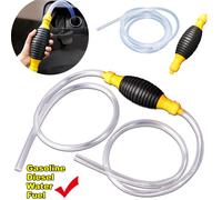 Pompe à essence manuelle universelle, pompe à carburant de voiture, tuyau d'aspiration manuel, pompe à siphon d'eau et de carburant, moteurs automobiles, accessoires de système d'alimentation en E