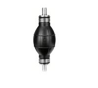 Pompe À Essence Moteur Carburant Pompe À Carburant Manuelle 8 Mm Tuyau En Caoutchouc Et Aluminium Poire D'amorçage Manuelle Carburant Diesel Distribution D'essence Automobile Bateau(8mm with pipe)