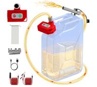 Pompe à essence pour bidon 27 mm version européenne - Pompe à essence électrique avec arrêt automatique, moteur sans balais, rechargeable (2000 mAh/40 min) - Pompe à carburant 6,5 l/min