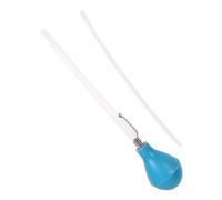 Pompe à estomac pour pêche à la mouche - Buse conique fine de 15 ml - Siphon intestinal gradué - Objet d'extraction d'échantillons de régime - Balle d' en latex flexible et flexible