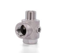 Pompe à fréquence Variable en acier inoxydable 304, clapet anti-retour à 5 passages, 1 pouce, cinq clapets anti-retour en acier inoxydable DN25
