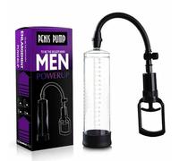 Pompe à gâchette mâle - Plastique souple - Sans phtalate - Élargisseur de pénis transparent anti-éclaboussures, pompe à vide, pompe à coq, pompe à érection, pompe à pénis jouet sexuel