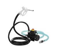 MSW Pompe Électrique À Gasoil Carburant Fioul Diesel Gazole MSW-OP40S (40 l/min, 370 W, Hauteur D'Aspiration 5 m, Indice IP55)